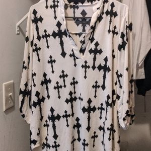 Cross tunic